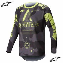 Maillot ALPINESTARS RACER Hollow yellow