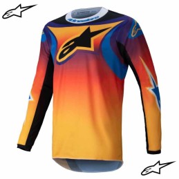 Maillot ALPINESTARS FLUID Wurx multicolor