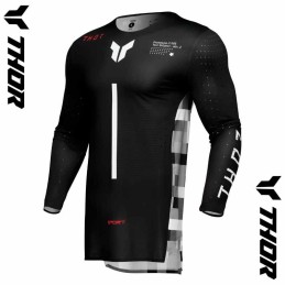 Maillot THOR SPORTMODE Riot black-red