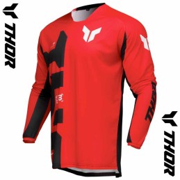 Maillot THOR LAUNCHMODE Forge red