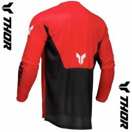 Maillot THOR LAUNCHMODE Forge red
