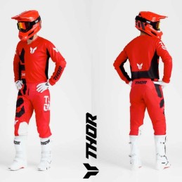 Maillot THOR LAUNCHMODE Forge red
