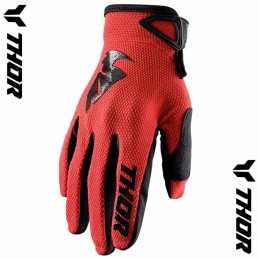 Gants THOR SECTOR red-black