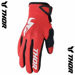 Gants THOR SECTOR red-white