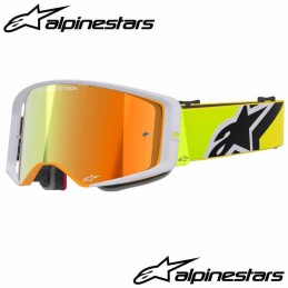 Masque ALPINESTARS Supertech Corp yellow-grey