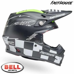 Casque BELL MOTO-9S Flex Fasthouse Smoke Bomb