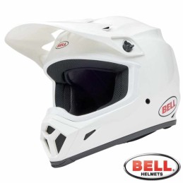 Casque BELL MX-9 Solid Gloss White