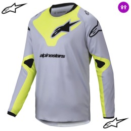 Maillot enfant ALPINESTARS RACER Veil gray