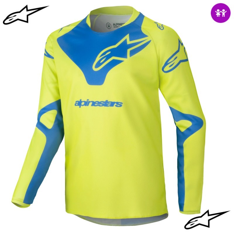 Maillot enfant ALPINESTARS RACER Veil yellow Maillot enfant ALPINESTARS RACER Veil yellow