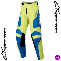 Pantalon enfant ALPINESTARS RACER Veil yellow blue