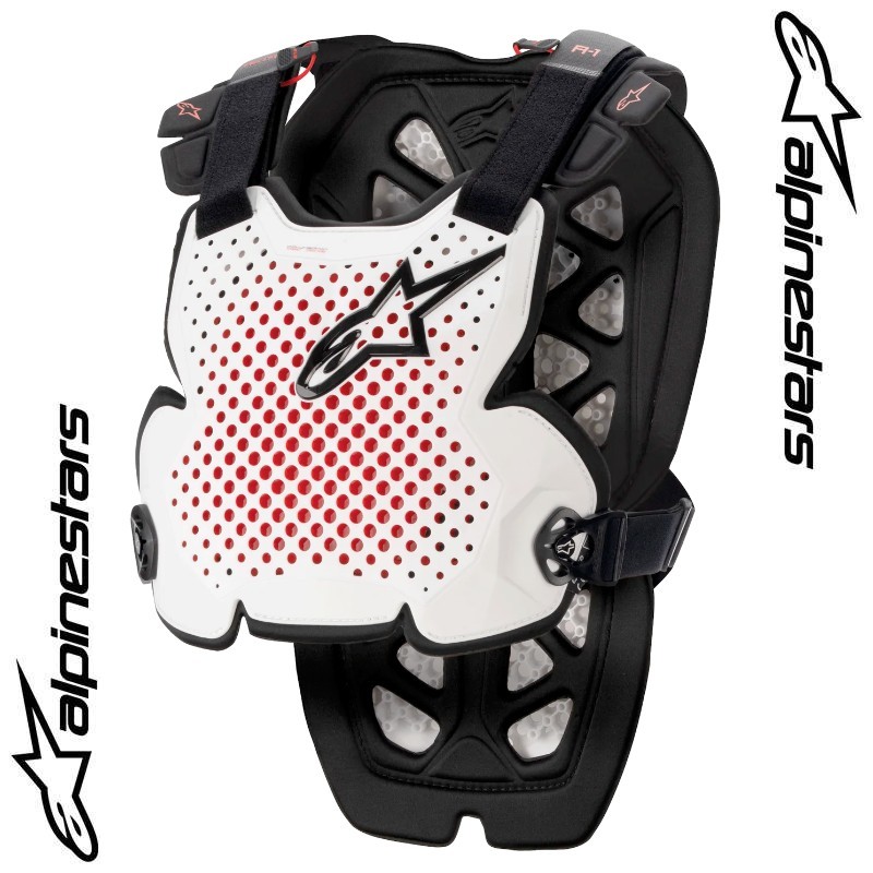 Gilet ALPINESTARS A-1 Pro blanc Gilet ALPINESTARS A-1 Pro blanc
