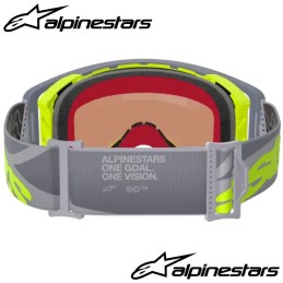 Masque ALPINESTARS Supertech Stream gray-yellow
