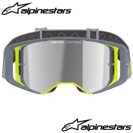 Masque ALPINESTARS Supertech Stream gray-yellow
