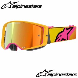 Masque ALPINESTARS Supertech Corp yellow-pink