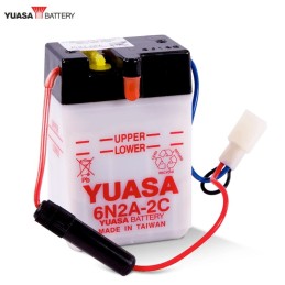 Batterie YUASA 6N2A-2C conventionnelle