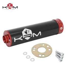 Silencieux KRM Pro ride Noir-rouge