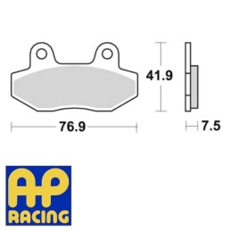 Plaquettes de frein AP-RACING LMP414ST