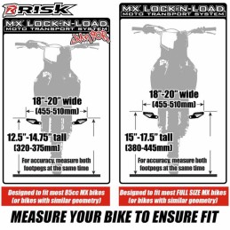 Support moto RISK RACING Lock & Load