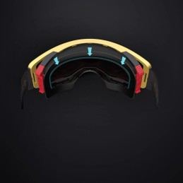 Masque Roll-Off ALPINESTARS Supertech Corp blue-orange