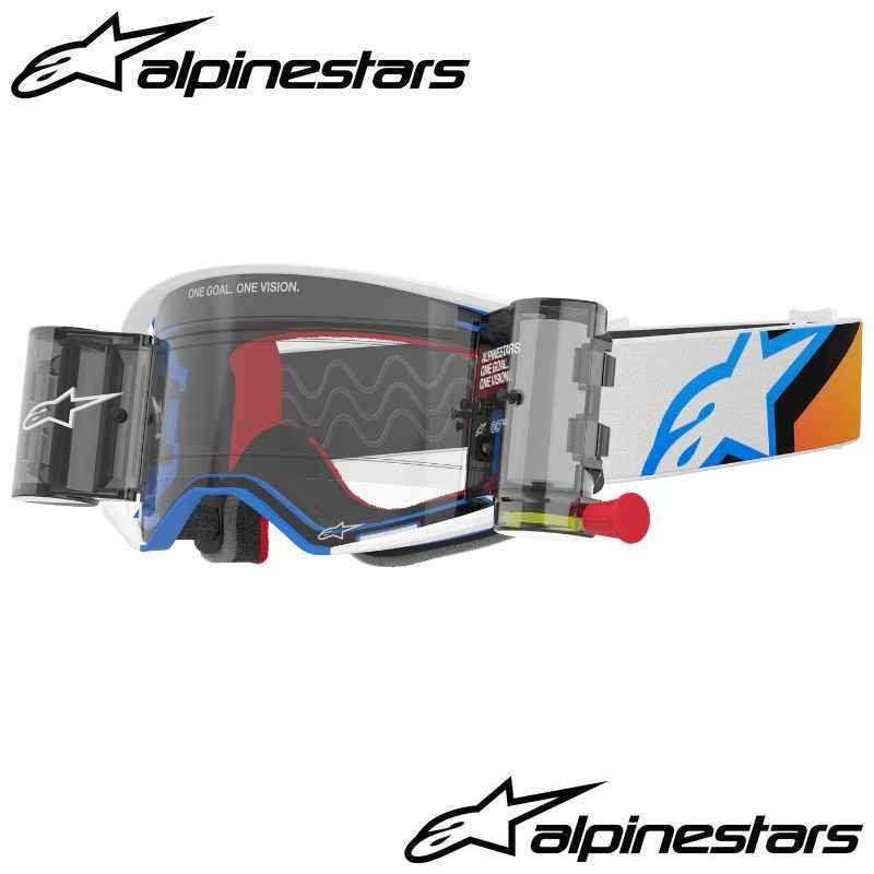 Masque Roll-Off ALPINESTARS Supertech Corp blue-orange