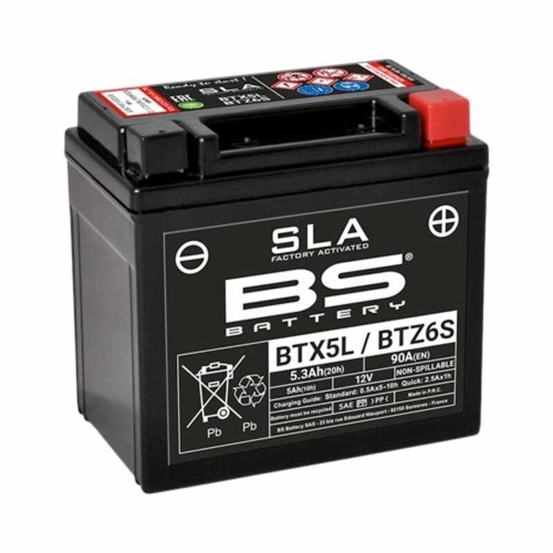 Batterie BS BTX5L-BTZ6S SLA Activée Usine Batterie BS BTX5L-BTZ6S SLA Activée Usine