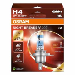 Ampoules H4 OSRAM 12V 60/55W Night Breaker