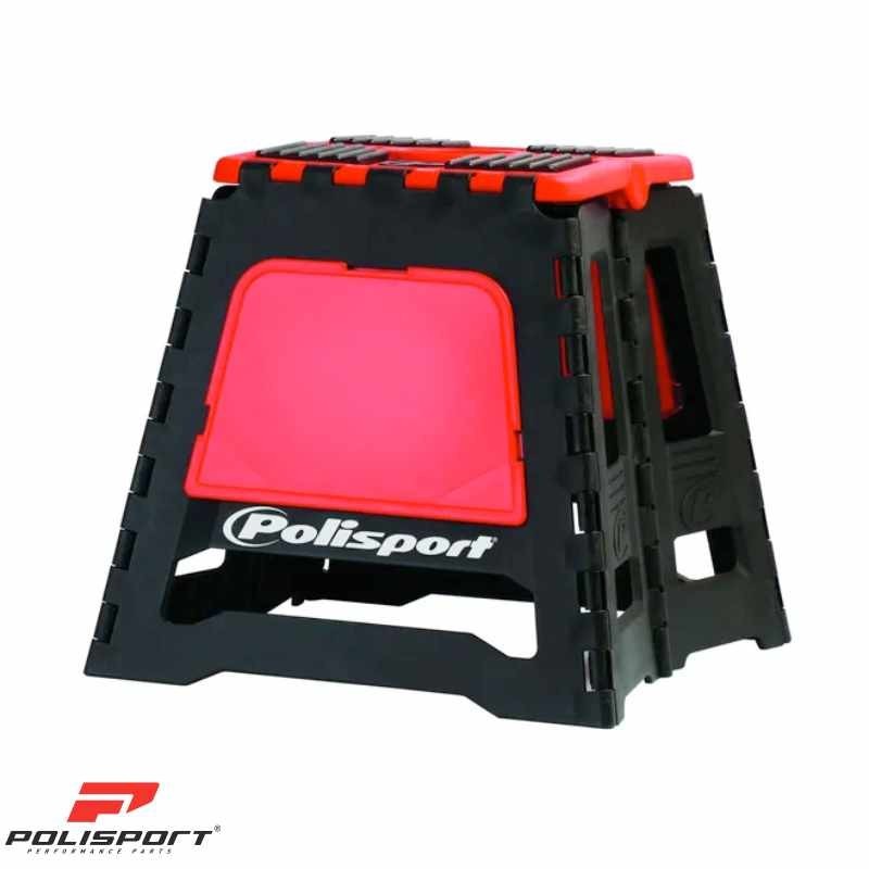 Lève moto pliable POLISPORT rouge