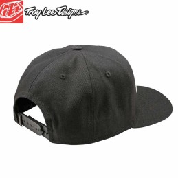 Casquette Troy Lee Designs Signature curved black