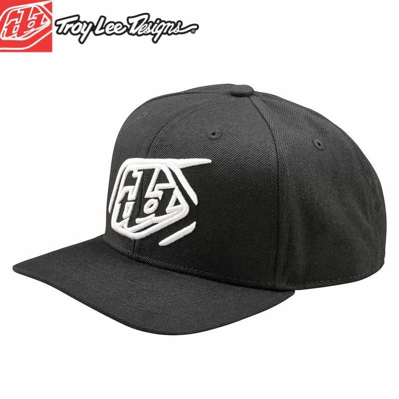 Casquette Troy Lee Designs Badge curved black