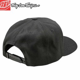 Casquette Troy Lee Designs Badge curved black