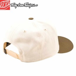 Casquette Troy Lee Designs Stamp curved white