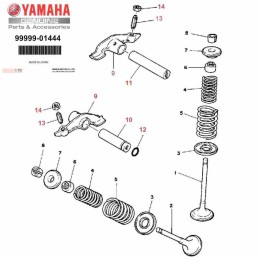 Arbre à cames et basculeurs YAMAHA 250 XT-SR