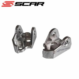 Chapes de repose-pieds titane YAMAHA 125 YZ