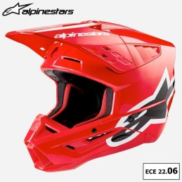 Casque ALPINESTARS M5 CORP Red ECE06