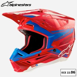 Casque ALPINESTARS SM5 Action Red ECE06
