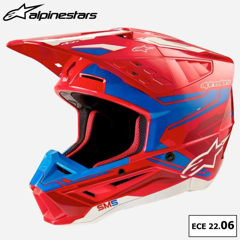 Casque ALPINESTARS SM5 Action Red ECE06