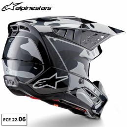 Casque ALPINESTARS SM5 Rover Gray ECE06
