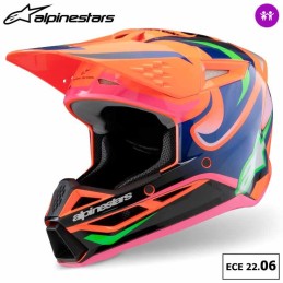 Casque enfant ALPINESTARS SM3 Deegan ECE06