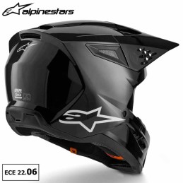 Casque ALPINESTARS SM3 Solid black ECE06 Casque ALPINESTARS SM3 Solid black ECE06