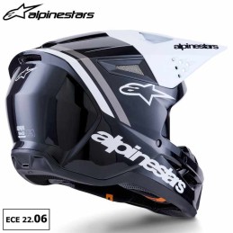 Casque ALPINESTARS SM3 Radium black ECE06