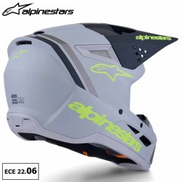 Casque ALPINESTARS SM3 Radium gray ECE06