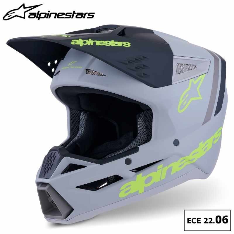 Casque ALPINESTARS SM3 Radium gray ECE06