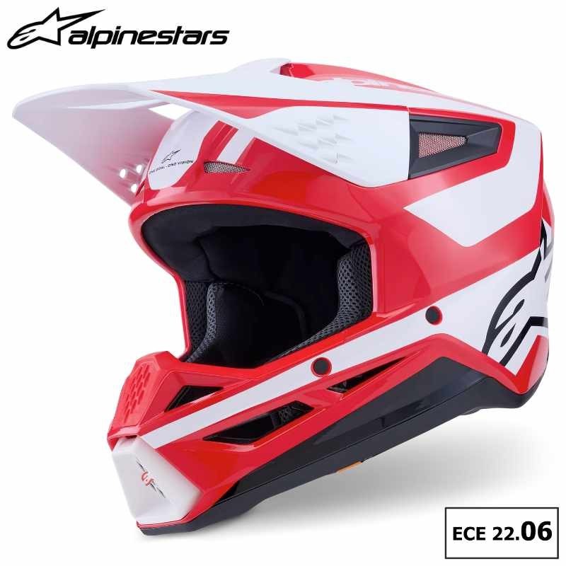 Casque ALPINESTARS SM3 Heat red ECE06