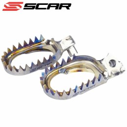 Repose-pieds titane SCAR FANTIC 250 XX