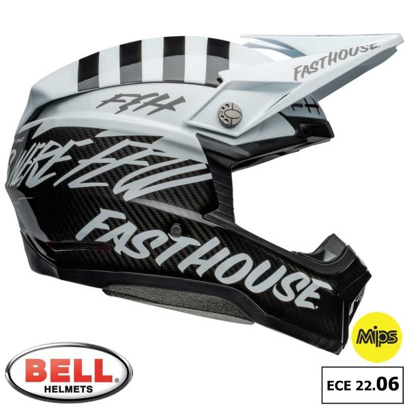 Casque BELL MOTO-10 FASTHOUSE Squad