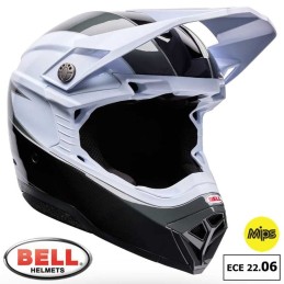 Casque BELL MOTO-10 Mips Falcon White