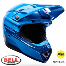 Casque BELL MOTO-10 Mips Fade blue