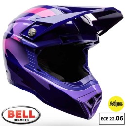 Casque BELL MOTO-10 Mips Fluid Purple
