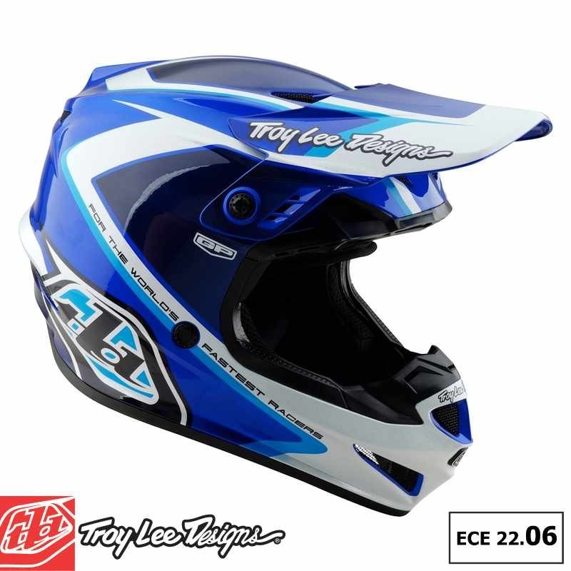 Casque TLD GP Shutter blue