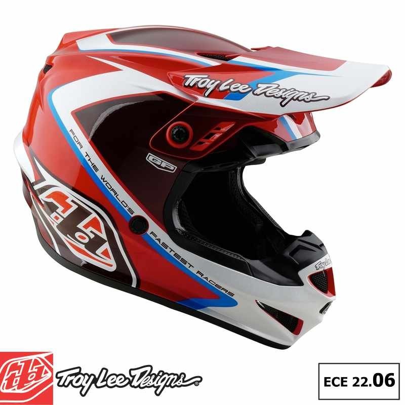 Casque TLD GP Shutter red